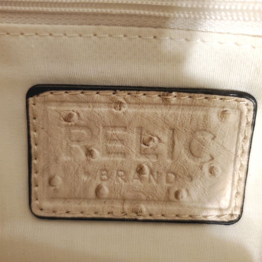 Relic By Fossil Woven Floral Pattern Shoulder Bag - image 6